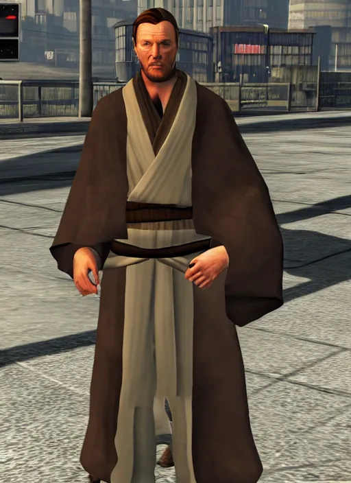 Image similar to obi wan kenobi in gta iv