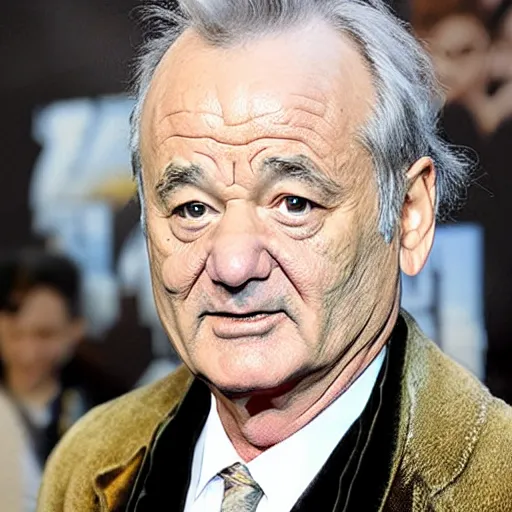 Image similar to bill murray plays dumbledore in harry potter