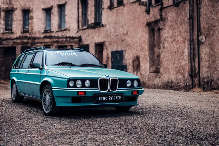 Prompt: 1855 Lancia Delta Integrale BMW M1 estate wagon, XF IQ4, 150MP, 50mm, F1.4, ISO 200, 1/160s, natural light, Adobe Photoshop, Adobe Lightroom, photolab, Affinity Photo, PhotoDirector 365