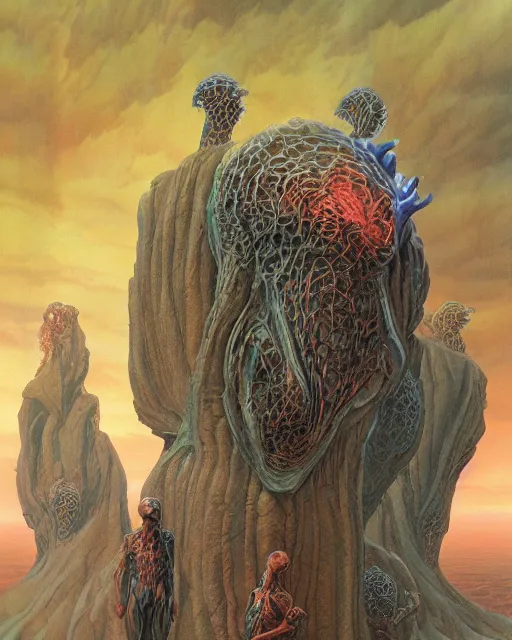 Image similar to the Precursor by Wayne Barlowe