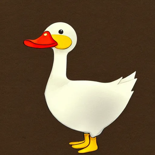 Image similar to duck with arms