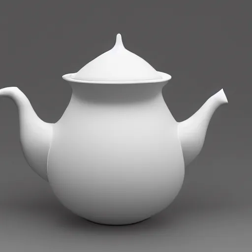 Image similar to fat cat shaped teapot, final fantasy merchandise, highly detailed, octane render, ray tracing, ambient occlusion, trending on artstation, 8 k