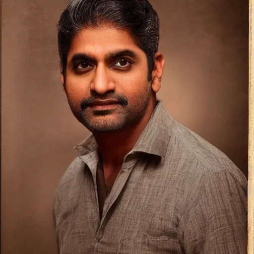 Image similar to Portrait of Indian American actors