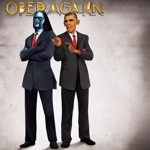 Image similar to promotional advertisement of the new valorant agent, Obama, Obama is the newest dualist now available in game, play as Obama on September 20th only in valorant