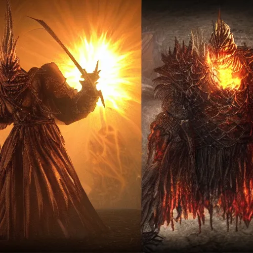 Image similar to collection of New dark souls boss