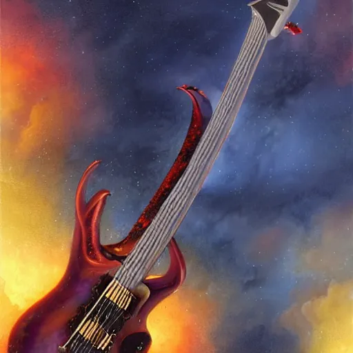 Prompt: UHD closeup of a Photorealistic Max Liquid, playing electric guitar during a wicked lightning storm on Mars, with a cool pose, by Antonio Caparo and Ferdinand Knab and Greg Rutkowski, UHD, photorealistic, trending on artstation, trending on deviantart