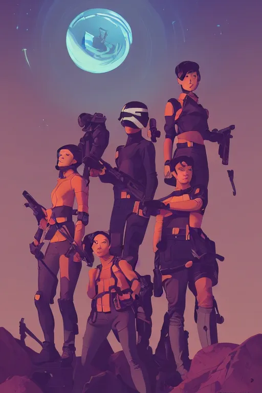 Image similar to rebels in the future resisting the government, centered, solid bacgkround, median photoshop filter cutout vector behance, hd by artgerm, jesper ejsing, by rhads, makoto shinkai and lois van baarle, ilya kuvshinov, rossdraws, illustration, art by ilya kuvshinov and gustav klimt