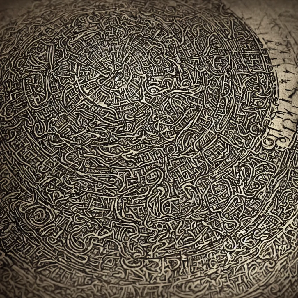 Image similar to the ring from lord if the rings with an imprinted ruler, cm scale imprinted on the inside of the ring, one ring to rule them all, highly detailed, 8 k, trending on artstation, mystic, rpg artwork