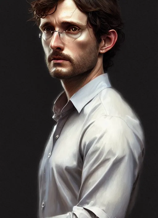 Prompt: ultra realistic illustration, handsome will graham. intricate, highly detailed, digital painting, artstation, concept art, smooth, sharp focus, illustration, art by artgerm and greg rutkowski and alphonse mucha and wlop