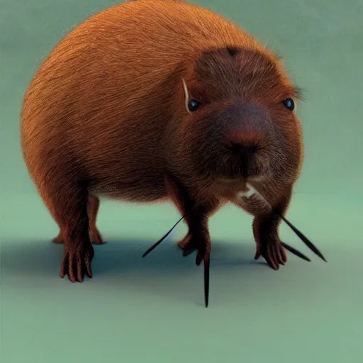 Image similar to gordon freeman - capybara - hybrid