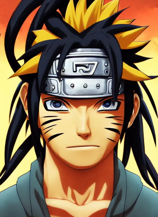 Black hair outlet naruto