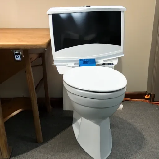 Image similar to gaming chair combined with a toilet