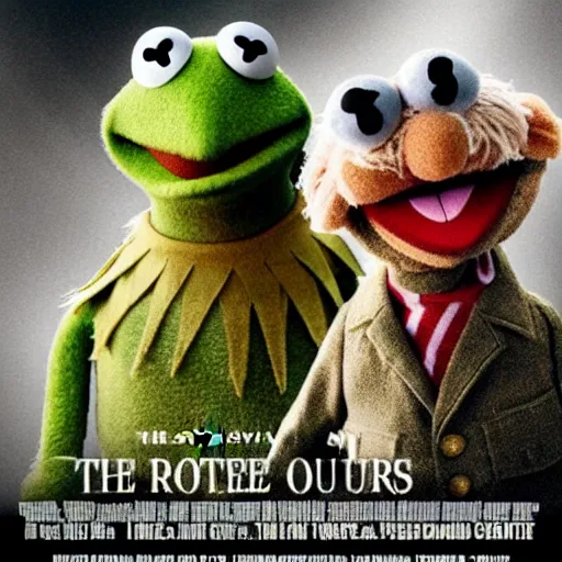 Image similar to the muppets in saving private ryan