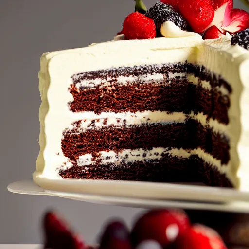 Image similar to photo of a delicious cake, award - winning, sharp focus