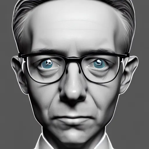 Image similar to ocd highly detailed portrait of a scientist, trending on artstation.