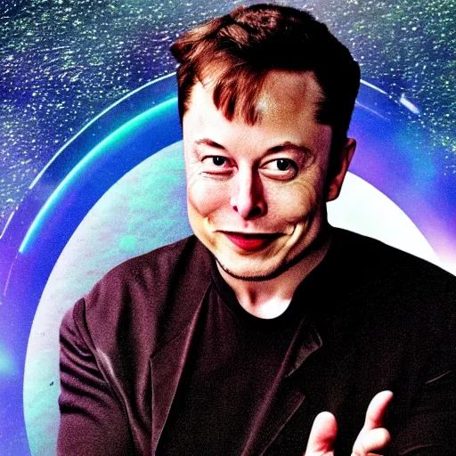 Image similar to Elon Musk as a Star Trek Ferengi
