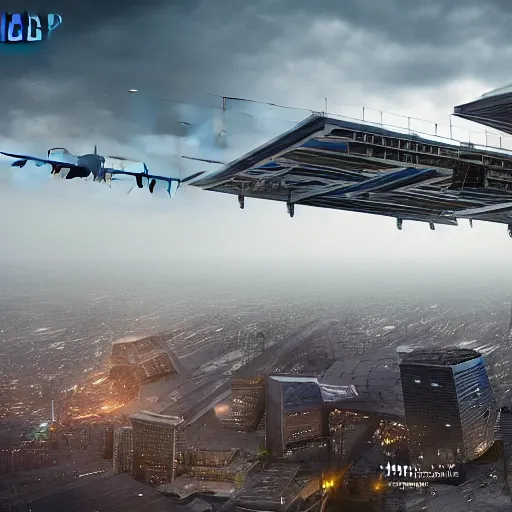 Image similar to Kazimierz Malewicz sci-fi motherboard airport view from above structure and digital billboard in the middle, unreal engine 5, keyshot, octane, artstation trending, ultra high detail, ultra realistic, cinematic, 8k, 16k, in style of zaha hadid, in style of nanospace, in plastic, dark, tilt shift,