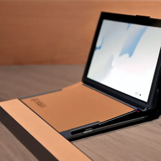 Image similar to nintendo switch XL foldable laptop, concept, product design