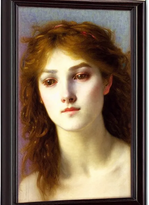 Image similar to a portrait of a pretty young lady by alexandre cabanel