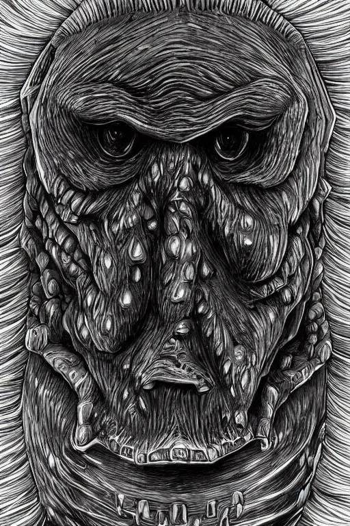 Image similar to mole humanoid monster, symmetrical, highly detailed, digital art, sharp focus, trending on art station, kentaro miura manga art style