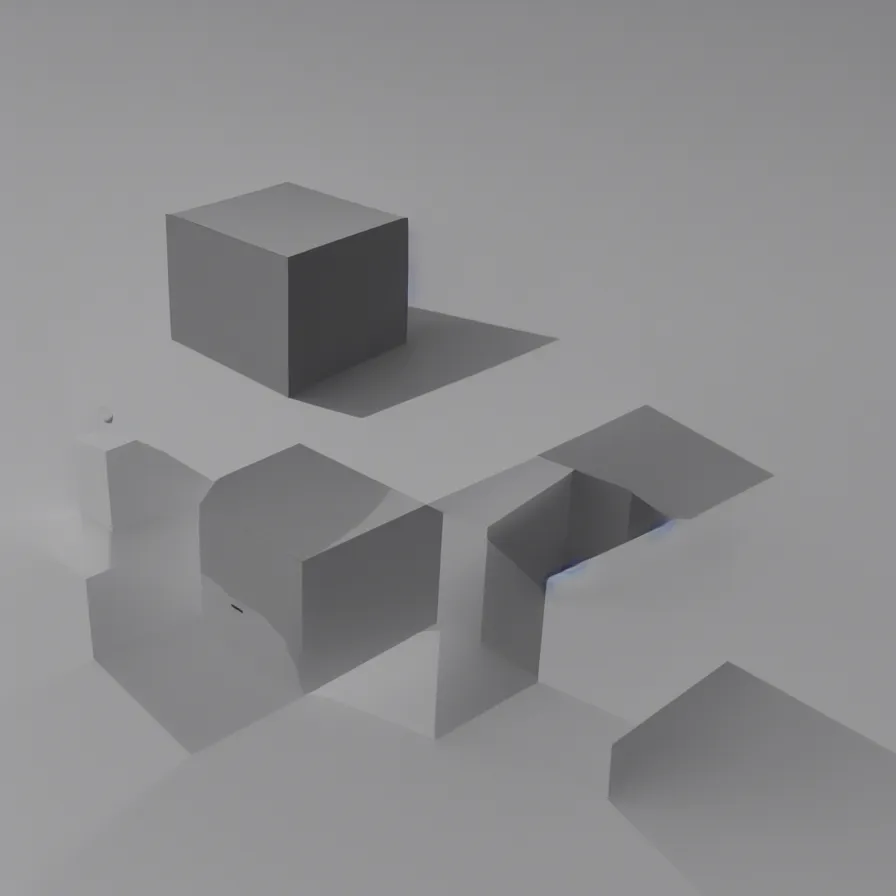 Image similar to a square cube, hyper realistic, octane render, unreal engine, studio lighting