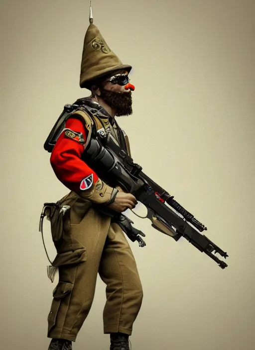 Prompt: an anthropomorphic beautiful male soldier portrait holding a science fiction sniper rifle wearing colourful robe, fine art, award winning, intricate, elegant, sharp focus, octane render, hyperrealistic, wizard hat cinematic lighting, highly detailed, digital painting, 8 k concept art, art by jamie hewlett and z. w. gu, masterpiece, trending on artstation, 8 k