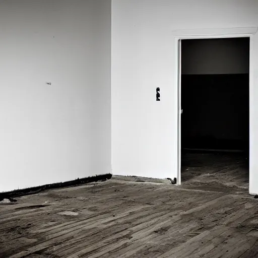 Prompt: empty rooms, liminal space, photography