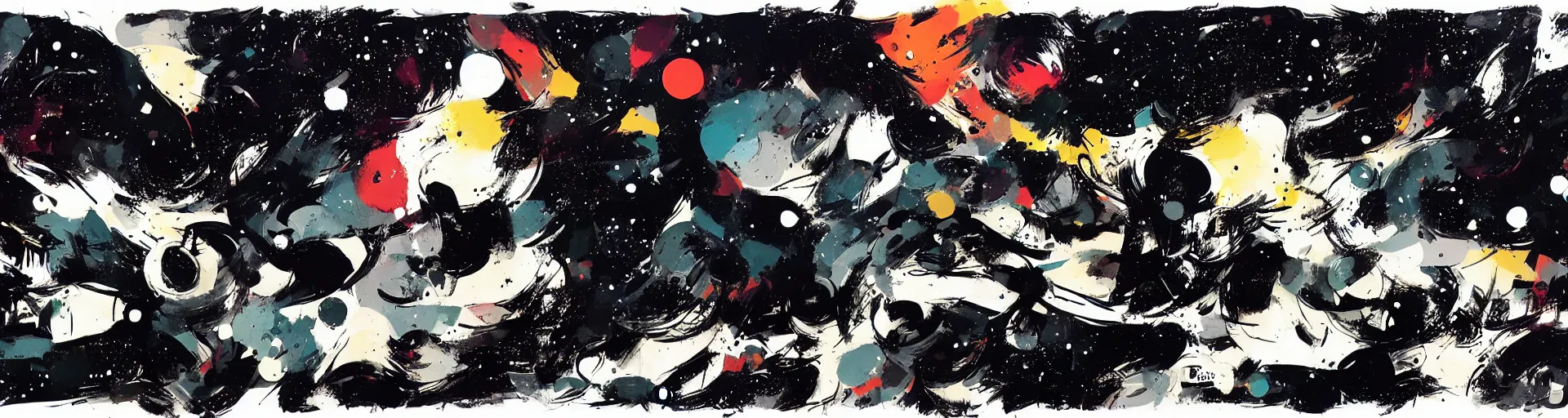 Image similar to space by ashley wood