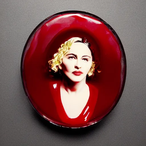 Image similar to madonna made from jello