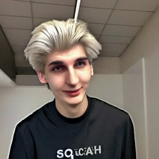 Image similar to really handsome gigachad xqc gambling : : realistic : : 1 dslr : : 1 - - quality 2