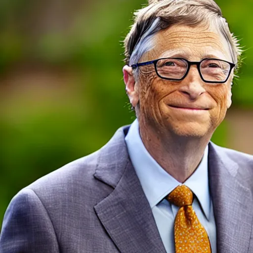 Prompt: pregnant bill gates