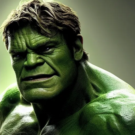 Image similar to Ewan McGregor as the Hulk