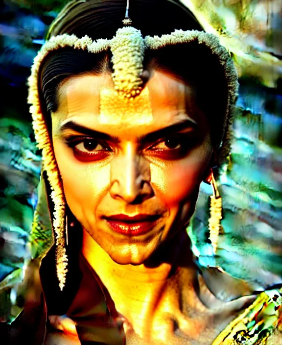 Image similar to cross-processed film still of beautiful Deepika Padukone dressed as an ancient Greek goddess looking at the camera with beautiful eyes. complex detailed film still at 16K resolution and amazingly epic visuals. epically luminous image. amazing lighting effect, image looks gorgeously crisp as far as it's visual fidelity goes, absolutely outstanding image. perfect film clarity. amazing film quality. iridescent image lighting. Criterion collection. gloriously cold atmosphere. mega-beautiful pencil image shadowing. beautiful face. 16k upscaled image. soft image shading. soft image texture. intensely beautiful image. large format picture.