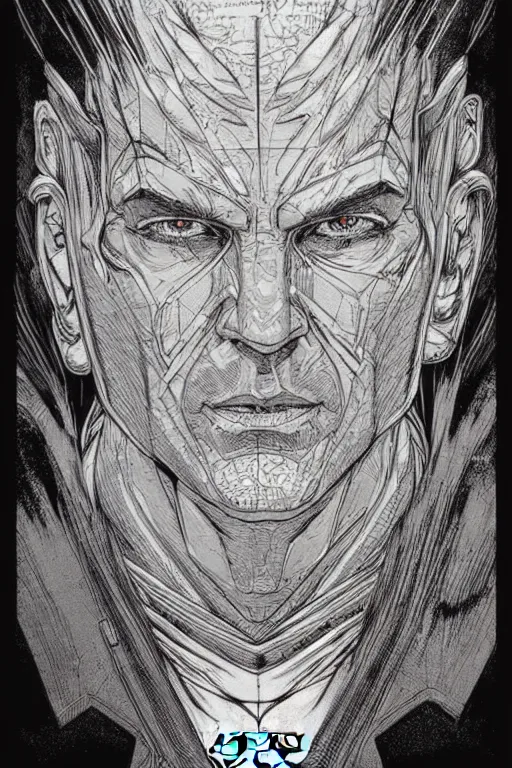 Image similar to colorful!!! superman portrait by laurie greasley and hans bellmer, ( ( etching by gustave dore ) ), ultraclear intricate, sharp focus, highly detailed digital painting illustration, concept art, masterpiece
