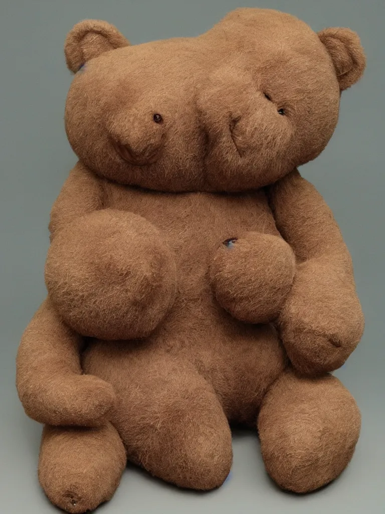 Image similar to teddy bear venus of willendorf