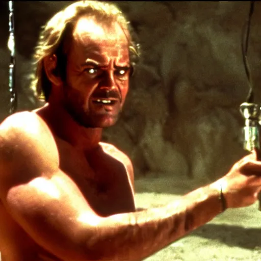 Image similar to jack nicholson as luke in coolhand luke , 8k resolution, full HD, cinematic lighting, award winning, anatomically correct