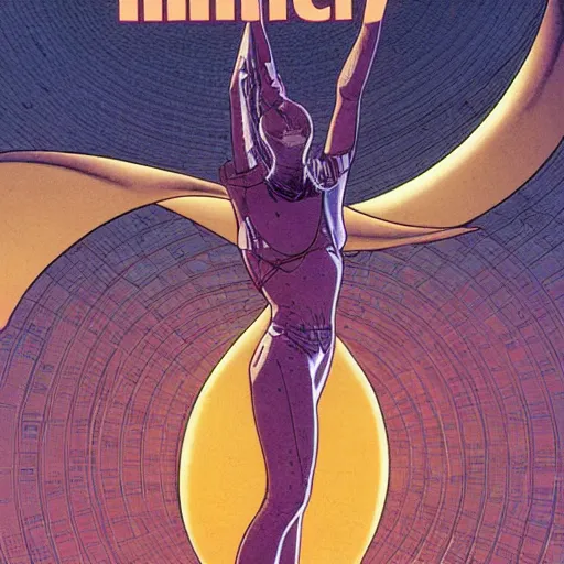 Image similar to infinity, by moebius