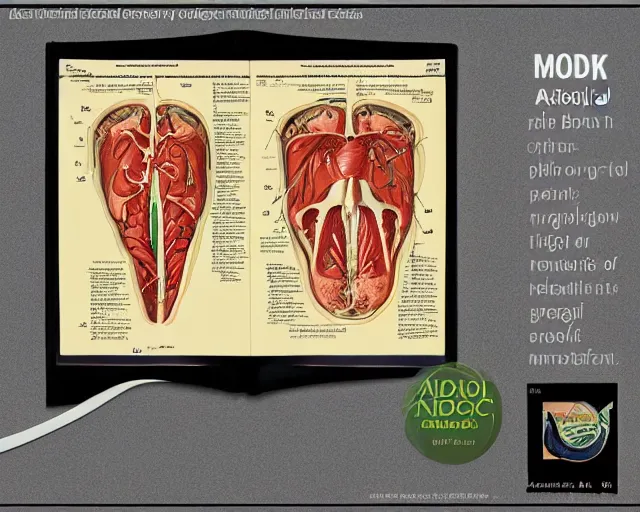 Prompt: Biologically accurate anatomical description of a Big Mac, medical book, full page, quadrichromic