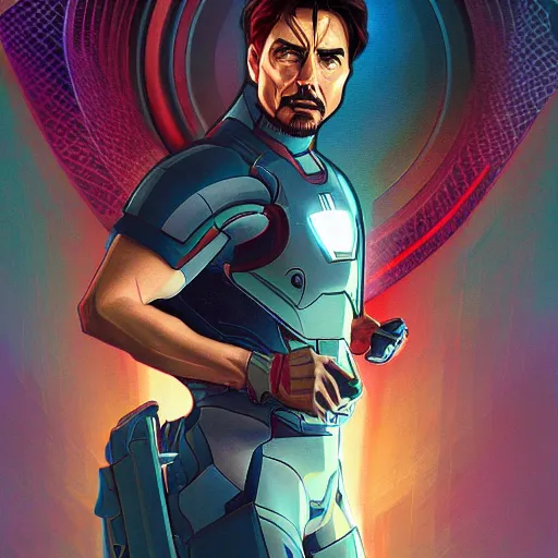 ArtStation - Tony Stark Iron Man