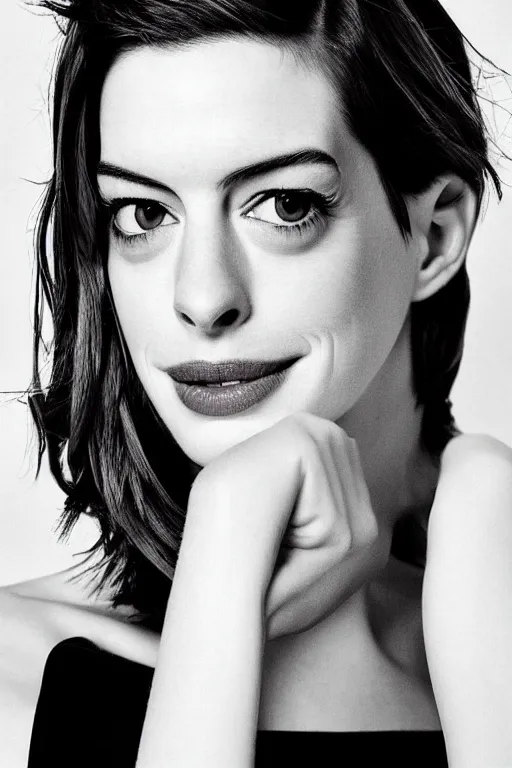 Image similar to anne hathaway by ian sprigger