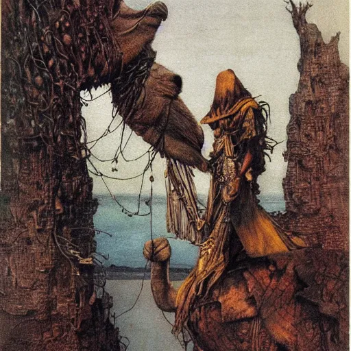 wretched camel, GlassCast Heart, by Bruce Pennington Stable