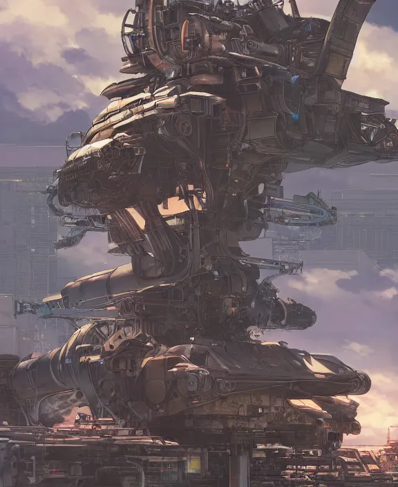 Image similar to a detailed manga style illustration of a railgun, by moebius and stephan martiniere, 4 k resolution, detailed, unreal engine, octane render, trending on artstation