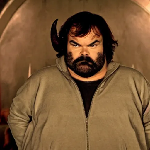 Image similar to jack black as satan