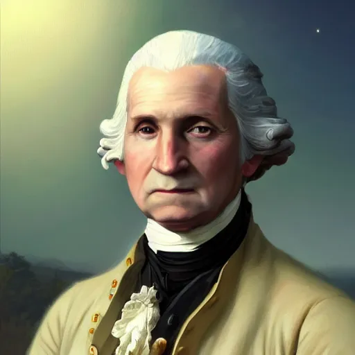 Prompt: highly detailed portrait, george washington, in gta v, stephen bliss, unreal engine, fantasy art by greg rutkowski, loish, rhads, ferdinand knab, makoto shinkai and lois van baarle, ilya kuvshinov, rossdraws, tom bagshaw, global illumination, radiant light, detailed and intricate environment