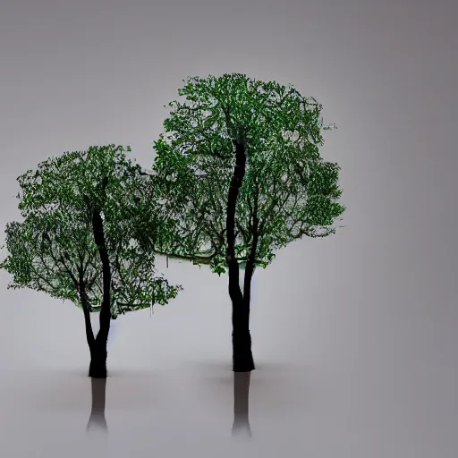 Image similar to trees made out of hands