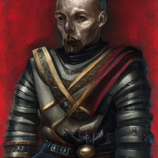 Prompt: dorian the conquerer, portrait, sci - fi, 4 k