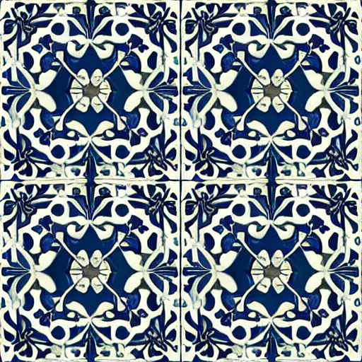 Prompt: toon - style stylized tile floor texture