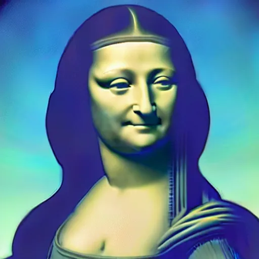 Prompt: monalisa in the style of BEEPLE, in the style of BEEPLE, in the style of BEEPLE, in the style of BEEPLE, in the style of BEEPLE, in the style of BEEPLE