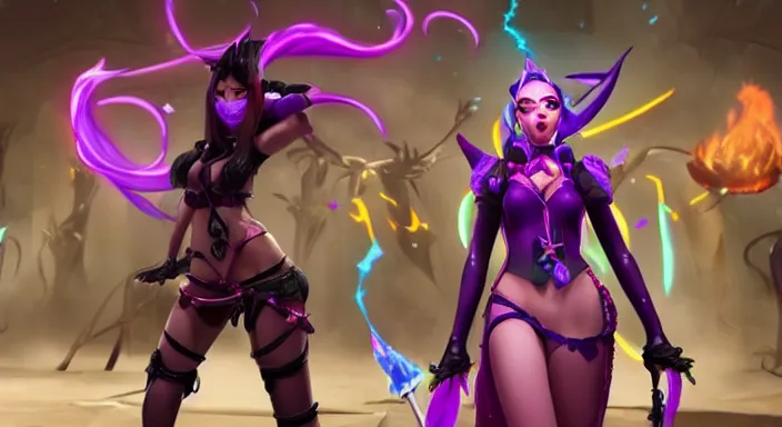 Image similar to Jinx, A still from League of Legends Arcane (2021)