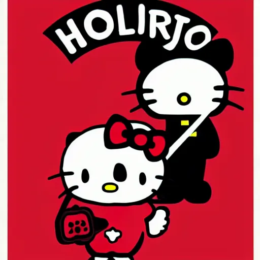 Hello kitty horror posters : r/weirddalle